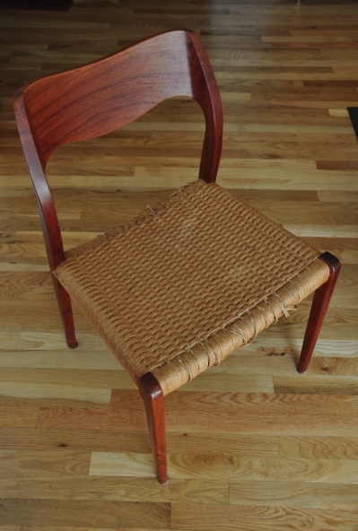 Moller Danish Cord Chair Weaving 